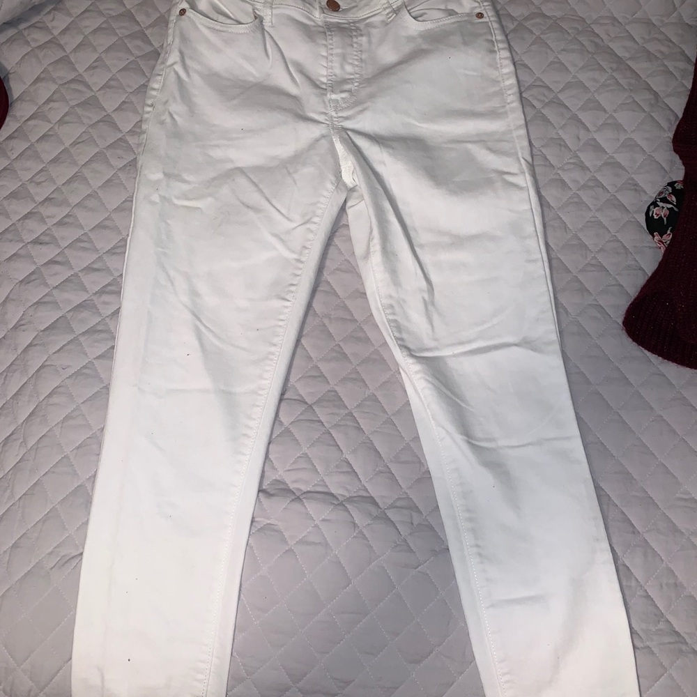 White jeans